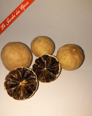 CITRONS NOIRS SECHES D'IRAN