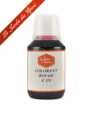 COLORANT ROUGE  PONCEAU E124