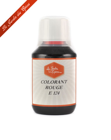 Colorant alimentaire - Rouge E124