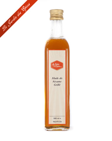 Huile de sésame grillé en bouteille 1 L GOLDEN TURTLE CHEF