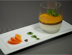 Panna cotta poivre des cimes